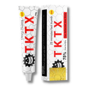 TKTX White 75% Tattoo Numbing Cream