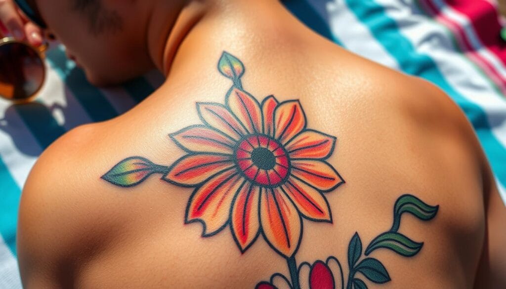 effects of sun exposure on tattoos