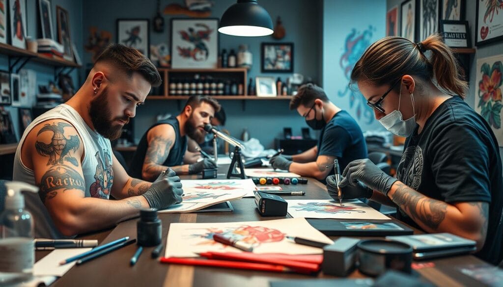 tattoo artists