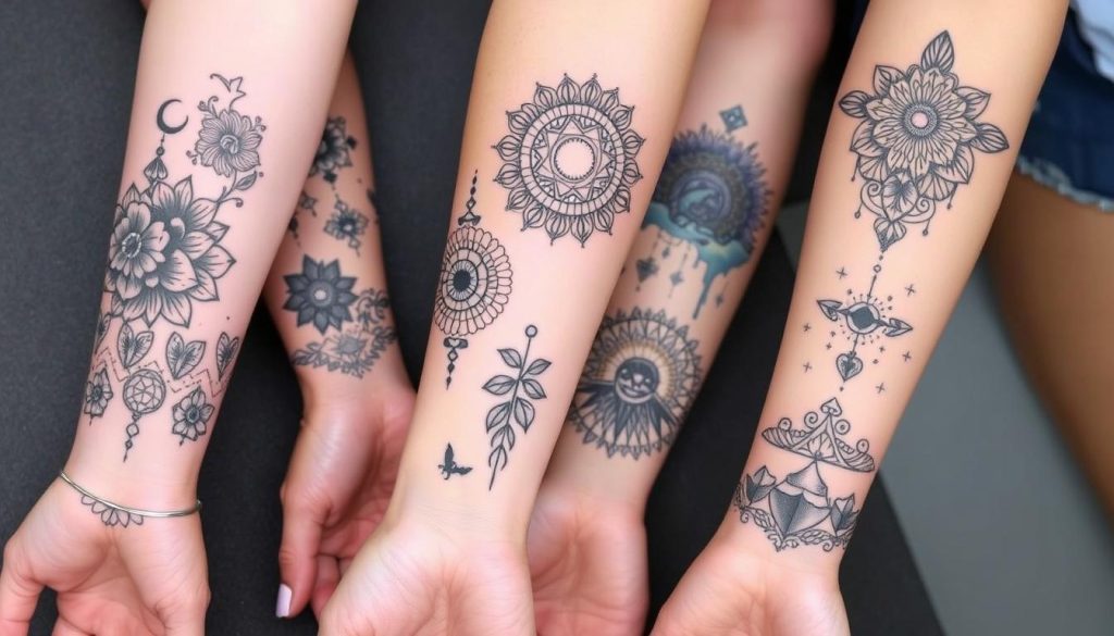 25+ girl forearm tattoos