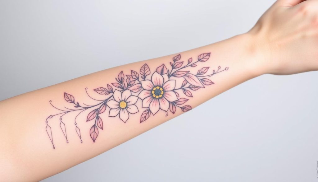 feminine forearm tattoo inspiration