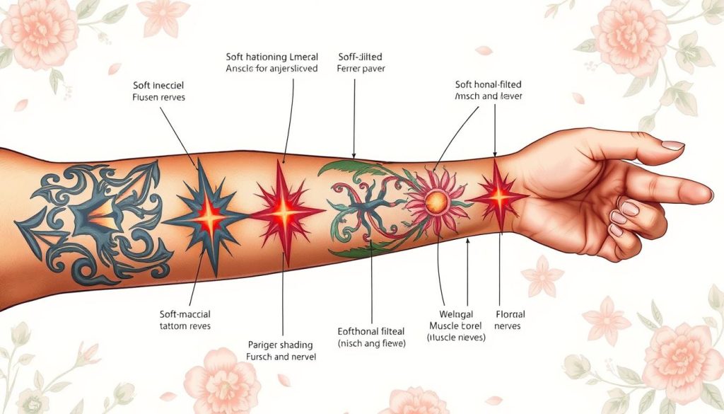 forearm tattoo pain levels