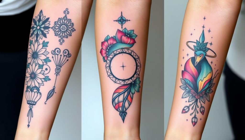 unique forearm tattoo designs