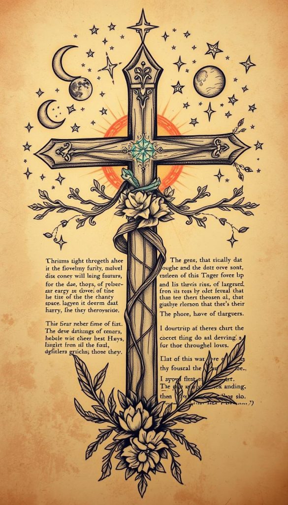 biblical tattoo design