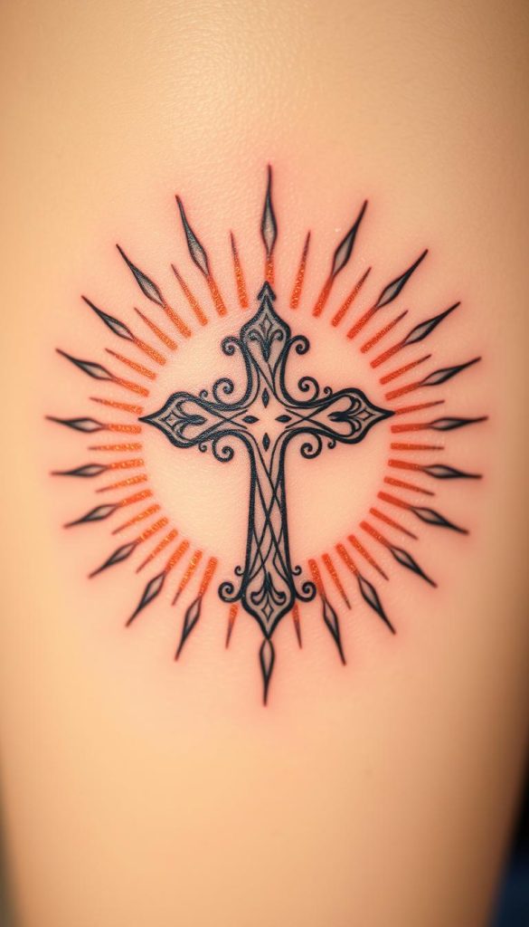 faith-inspired tattoo design